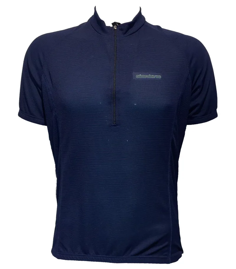 Giordana Solid Short Sleeve Jersey in Dark Blue size Large